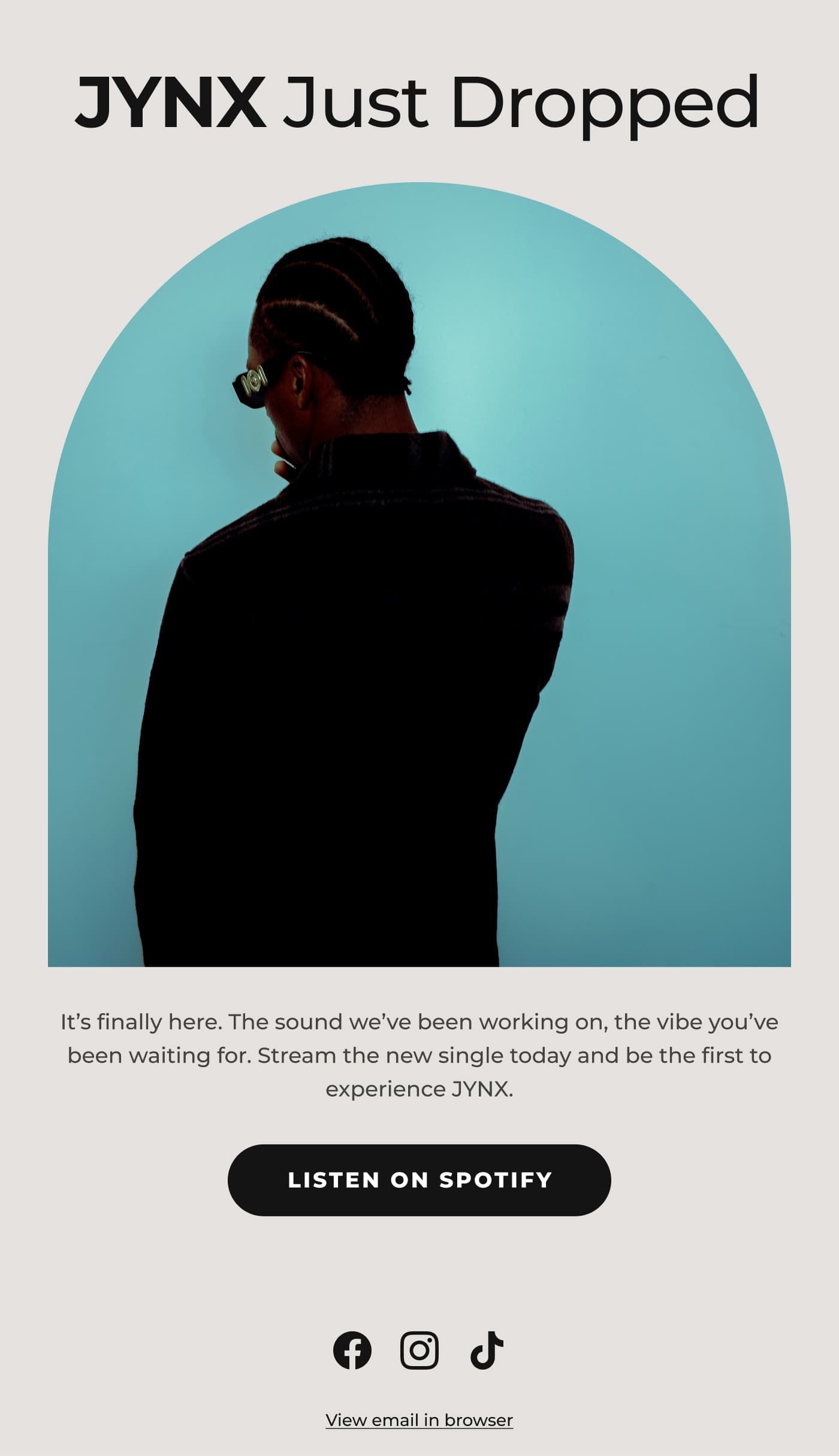 Email Marketing interface